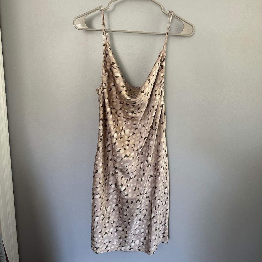 Forever 21 Satin Printed Dress